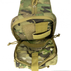 YAKEDA наплічна сумка-кобура ELITE GEN multicam тактична сумка через плече мультикам для пістолета - зображення 9