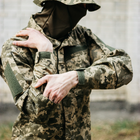 Військова форма ЗСУ Літня піксель ММ14, тактична форма піксель Ріп Стоп, розмір 50 армійський чоловічий одяг для військових - зображення 7