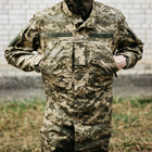 Військова форма ЗСУ Літня піксель ММ14, тактична форма піксель Ріп Стоп, розмір 48 армійський чоловічий одяг для військових - зображення 5