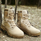 Чоловічі тактичні черевики DeltaZK-0218 43 Коричневі (435143563746) - зображення 3