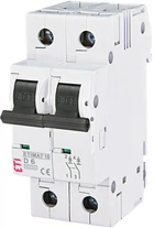 Автоматический выключатель 2p 6А 10kA "D" [2153712] ETIMAT 10 ETI