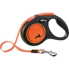 Поводок рулетка Flexi New NEON S 5м до 15кг неоновый оранжевый (TX-209317)