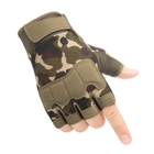 Тактичні рукавички безпалі літні Gloves Мультикам розмір XL (11800) - зображення 5