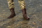 Легкие кожаные тактические военные берцы ALTBERG Sneeker 38 коричневые - изображение 4
