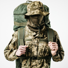 Баул армейский хаки, сумка баул армейский 120 л тактический баул, тактический баул-рюкзак - изображение 7
