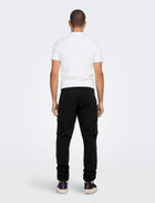 Чоловічі штани карго тактичні чорні 38 (54 розмір) - зображення 2