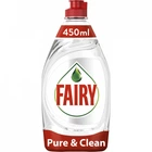 Средство для ручного мытья посуды Fairy Pure & Clean 450 мл (8001090837424)
