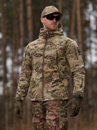 Тактична куртка утеплена BEZET Softshell 6976 XL Камуфляжна (2000140465439) - зображення 2