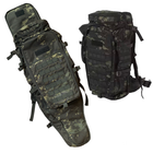 Снайперський рюкзак для зброї 8Fields 40 л чорний мультикам - зображення 1