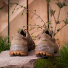 Берцы ботинки тактическая обувь кроссовки облегченные натуральная гидрофобная кожа усиленная пятка и носок Койот 45 (30,5 см) - изображение 3