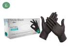 Перчатки нитриловые, черные, размер L, AMPri Style Black 100 шт - изображение 1