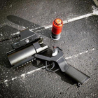40mm гранотомет пістолетний CYMA M052 – BLACK для страйкболу - зображення 6