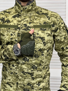 Тактический военный костюм Уставной ГОСТ ( Китель + Штаны ), Камуфляж: Пиксель, Размер: 56/5 - изображение 2