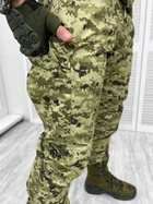 Тактичний військовий костюм Статутний ГОСТ ( Кітель + Штани ), Камуфляж: Піксель, Розмір: 46/3 - зображення 4