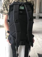 Военный тактический штурмовой рюкзак MIL-TEC из Германии черный на 36 литров для военных ЗСУ - изображение 2