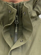 Куртка 2XL тактическая зимняя софтшелл Proff Хаки для военных - изображение 4