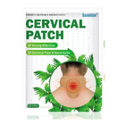 Універсальний пластир для зняття болю в шиї плечах Cervical Patch з екстрактом полину 10 шт в упаковці - зображення 6