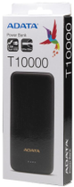 УМБ ADATA T10000 10000 mAh Black (AT10000-USBA-CBK) - зображення 7