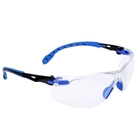 Захисні окуляри тактичні трансформери 3M Solus Blue/Black Kit Clear 3 в 1 (176040) - зображення 7