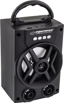 Głośnik przenośny Esperanza EP130 portable speaker Czarny 5 W (AKGESPGLO0002) - obraz 2