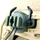 Адаптер для шолома OX Horn Headset Bracket для навушників Peltor Earmor Walkers (tan) олива - зображення 6