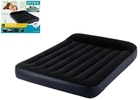 Intex Велюр Кровать 64142(3) с подголовником, размер 191х137х25см