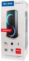 Głośnik przenośny Blow Bluetooth speaker Infinity microphone + remote control (AKGBLOGLO0044) - obraz 3