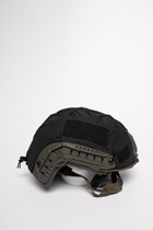 Тактический Кавер для Шлема FAST Размер L Черный Маскировочный Чехол для Шлема - изображение 5