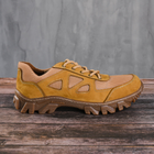 Кросівки чоловічі тактичні сітка ЗСУ 7103 42 р 27 см коричневі - зображення 3