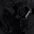 Мужская нагрудная разгрузочная сумка KARMA ® Chest bag черная (NSK-501-1) - изображение 3