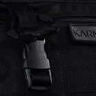 Мужская нагрудная разгрузочная сумка KARMA ® Chest bag черная (NSK-501-1) - изображение 8