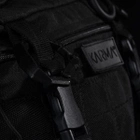 Мужская нагрудная разгрузочная сумка KARMA ® Chest bag черная (NSK-501-1) - изображение 9