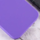 Силіконовий чохол Candy для Apple iPhone 14 Pro Max (6.7") Бузковий Без бренду