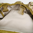 Універсальний рюкзак тактичний 80 літрів, військовий водовідштовхувальний рюкзак із щільної тактичної тканини Мультикам - зображення 6