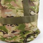 Універсальна сумка-баул тактична 80 літрів, військовий водовідштовхувальний баул із щільної тактичної тканини Kiborg Мультикам - зображення 15