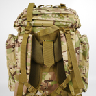 Універсальний рюкзак тактичний 80 літрів, військовий водовідштовхувальний рюкзак із щільної тактичної тканини Мультикам - зображення 15