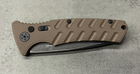 Нож тактический Boker Plus Strike Coyote, клинок 85 мм, койот, сталь AUS-8* - изображение 7