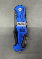 Нож Skif Plus Satellite Blue (KL72-BL), синий, нержавеющая сталь, складной нож для военных - изображение 4