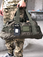 Универсальная тактическая военная сумка MIL-TEC® US Combat Parachute Cargo Small 25 л, ОРИГИНАЛ, олива - изображение 1