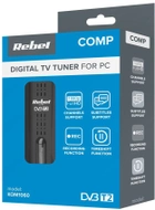 Tuner cyfrowy Rebel Comp Tuner DVB-T2 H.265 HEVC USB KOM1060 (5901890066310) - obraz 5
