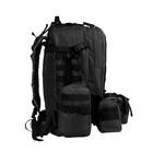 Рюкзак тактический +3 подсумка AOKALI Outdoor B08 Black для военных спецрюкзак - изображение 3