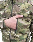 Куртка Softshell Мультикам утеплена (комбат) XL - изображение 4