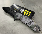 Складной армейский нож Skif Plus Predator, серый Пиксель, нержавеющая сталь, складной нож для военных - изображение 1