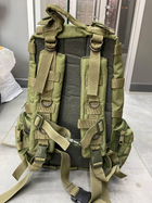 Військовий рюкзак 35 л Accord, колір ОЛІВА, тактичний рюкзак для військових, армійський рюкзак, рюкзак для солдатів - зображення 4