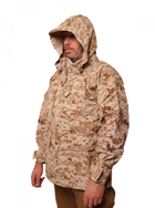 Куртка дощовик Apecs USMC - H₂O Proof Helikon-Tex USMC Digital Desert XL/Regular Тактична чоловіча - зображення 5