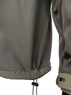 Куртка тактическая Soft shell олива с микрофлисом р. 2XL - изображение 8