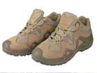 Кросівки тактичні чоловічі шкіряні демісезонні 44 розмір 28.5 см вологозахищені з анатомічними устілками Vogel Desert Пісочний - зображення 1