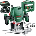 Фрезер Bosch POF 1400 ACE, Constant Electronic + Набор 6 фрез, 1400 Вт, переходник к пылесосу, чемодан (060326C801)