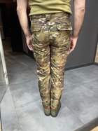 Штани тактичні флісові, розмір XXL, Мультикам, утеплені штани для військових на флісі, тактичні штани - зображення 5