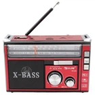 Портативний радіоприймач Golon RX-381 MP3 USB, червоний